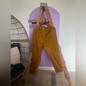 Zara trousers nwt in mustard